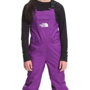 The North Face Freedom Kid's Insulated Ski Bibs XS 6